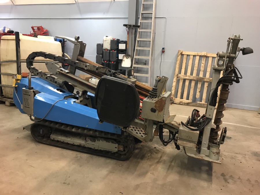 Borrigg för bananborrning inkl bentonitpump