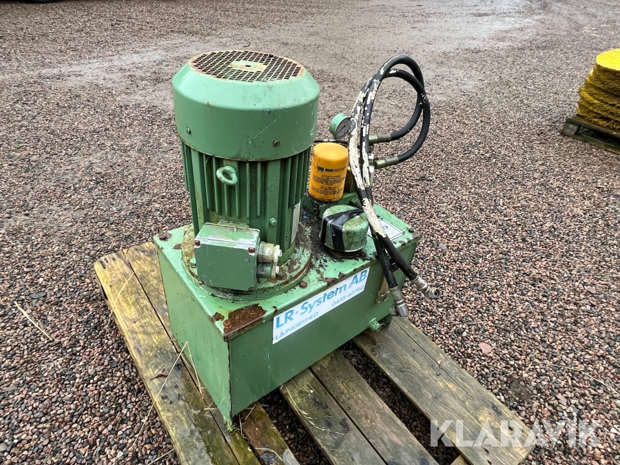 Elektrisk hydraulaggregat /utgödsling LR-System