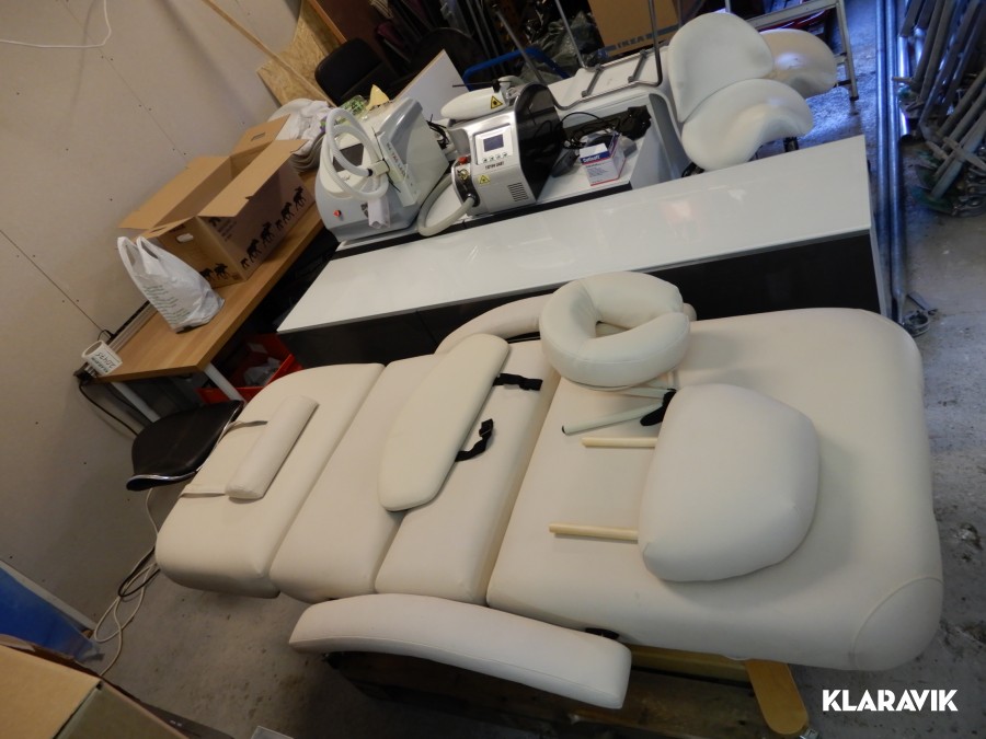Laserutrusting, behandlingsbänk, skåp m.m Beauty Light YAG Laser 