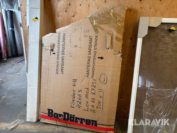 Fönster Bordörren 1st