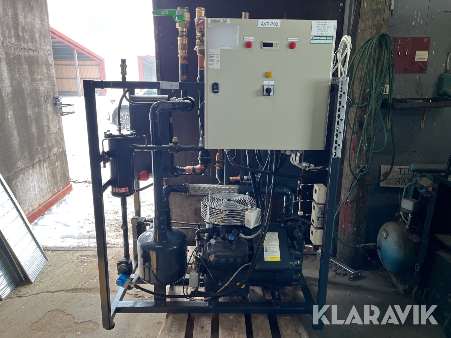Industriell värmepump 64 kW