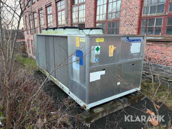 Kylanläggning Climaveneta NECS-FC/B/S kylaggregat