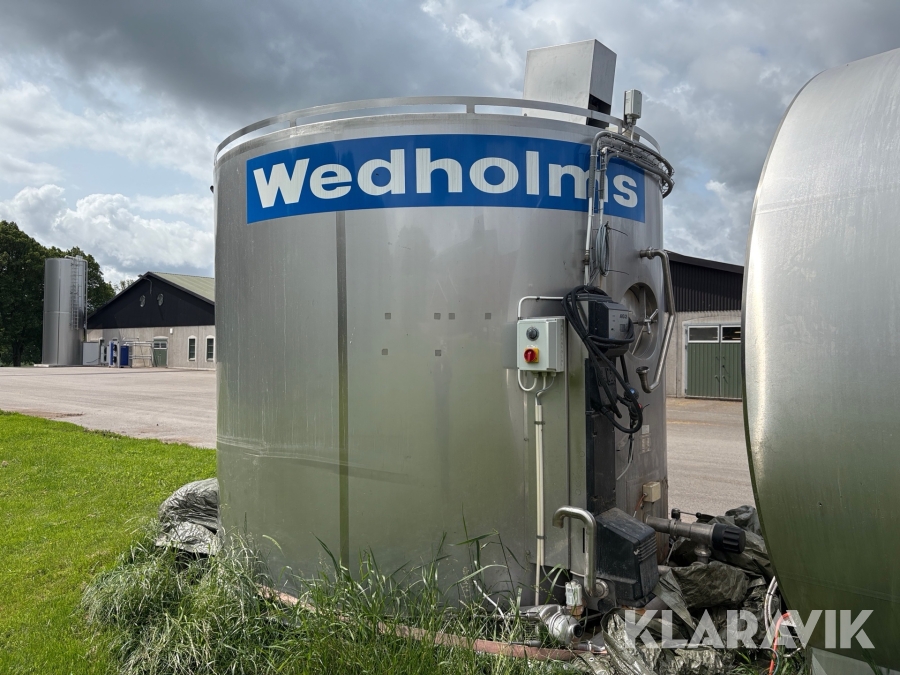 Mjölktank Wedholms D3000 10.000 L