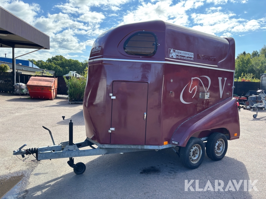 Hästsläp Värmlandsvagnen International