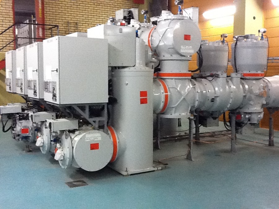 Gasisolerat ställverk (GIS) 