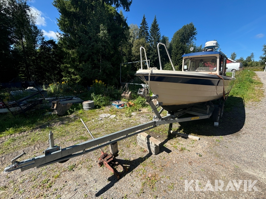 Motorbåt Minor 640 med trailer