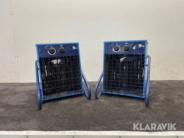 Varmluftsfläktar El-Björn VF 9B