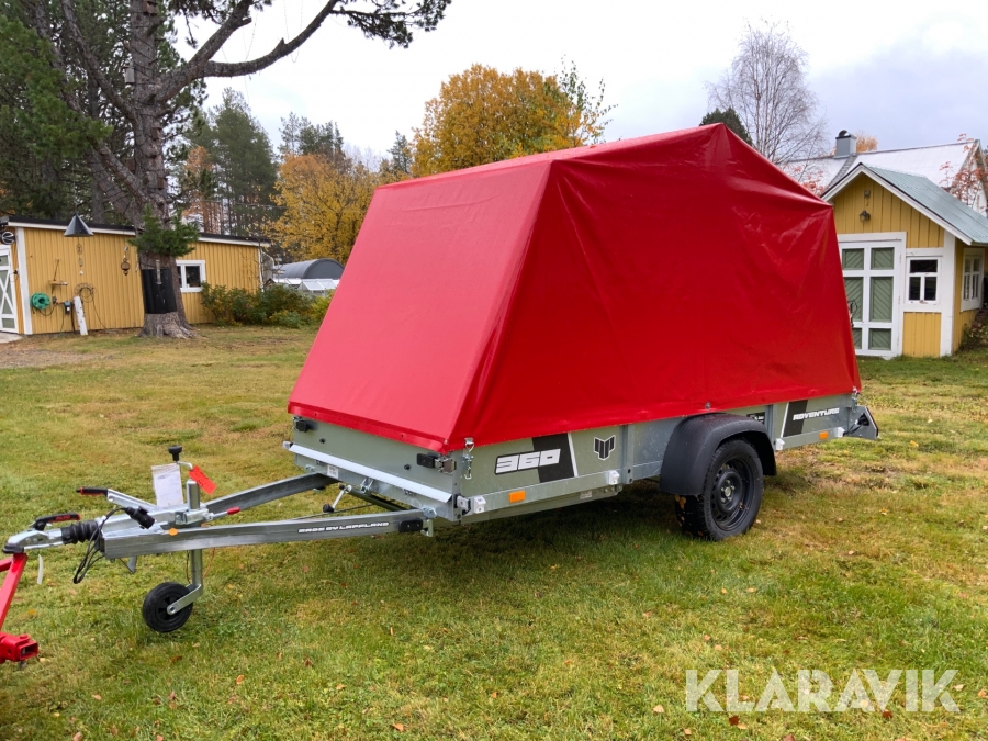 Personbilssläp North Grade 4P Adventure 360 AB tippbar