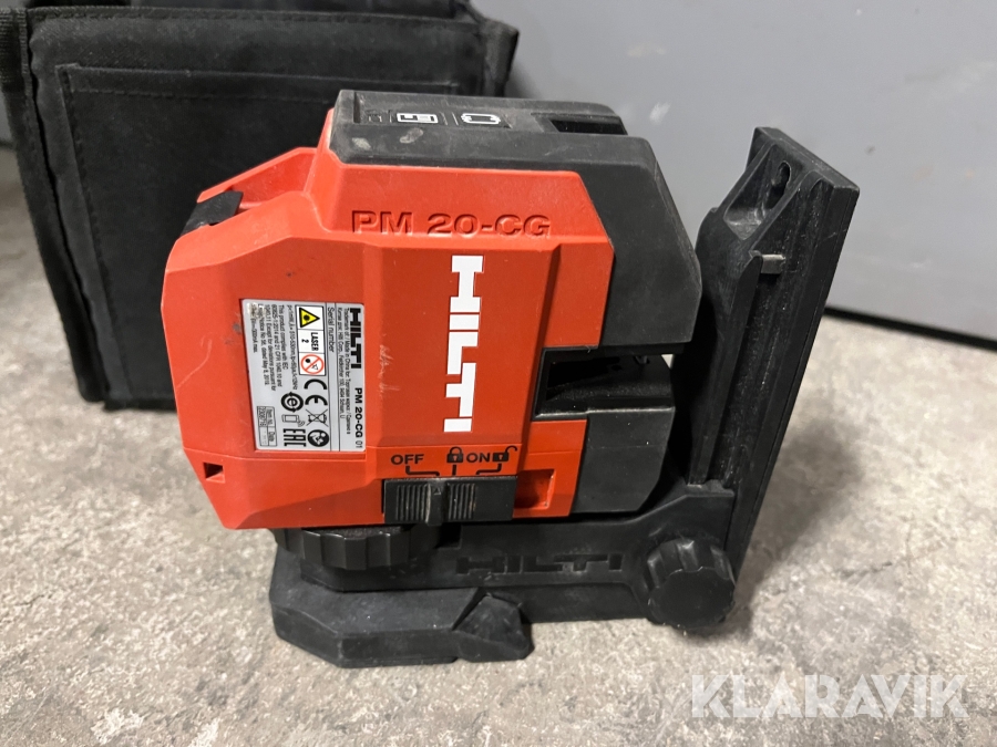 Laser Hilti PM 20CG, Stockholm, Klaravik auktioner