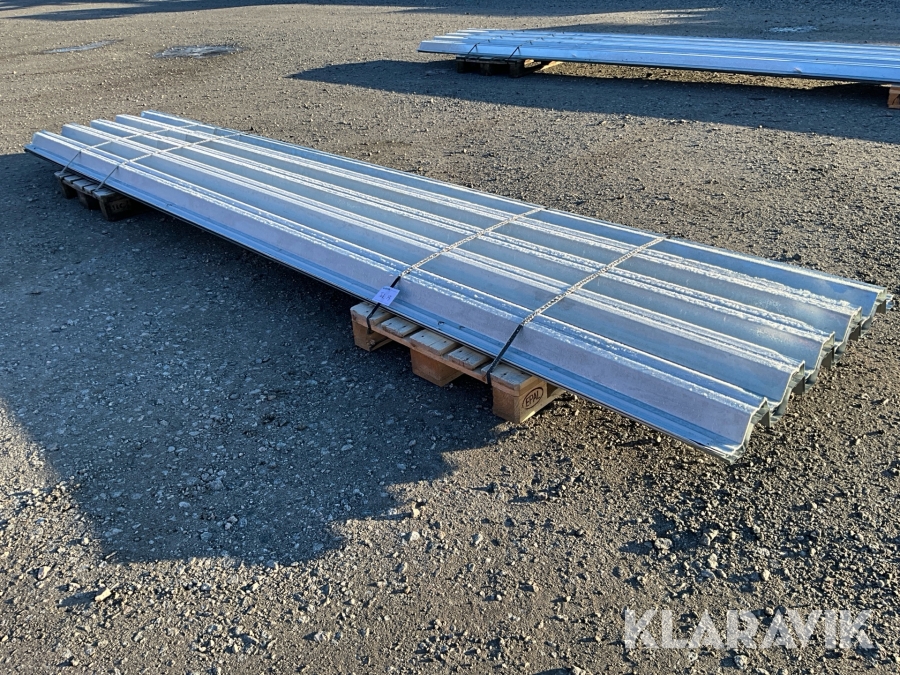 Takplåt 10st 85cm X 5,2meter