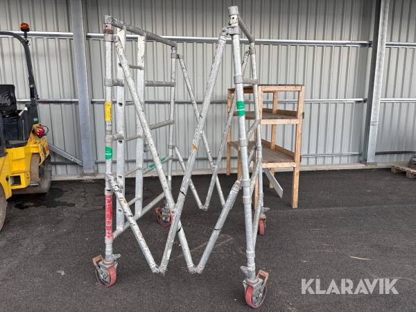 Rullställning aluminium grundsektion Instant Zip-up