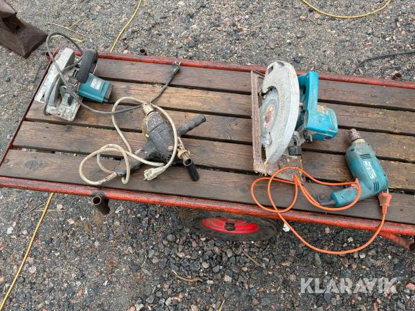 Verktygskit Makita & Black&Decker 5st delar