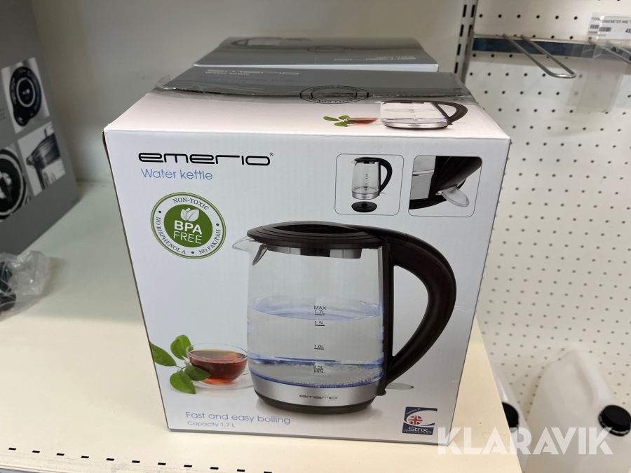 Vattenkokare Emerio 2st