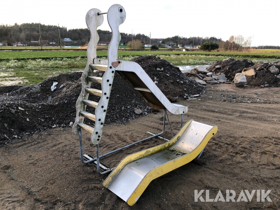 Lekutrustning rutschkana Hags