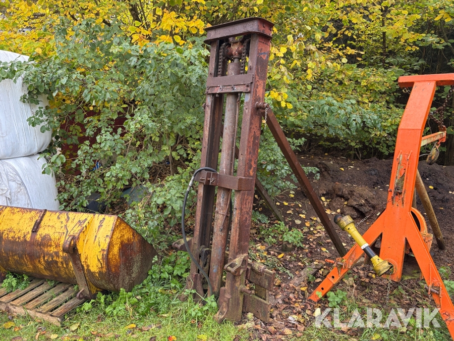 Truckstativ med trepunktfäste
