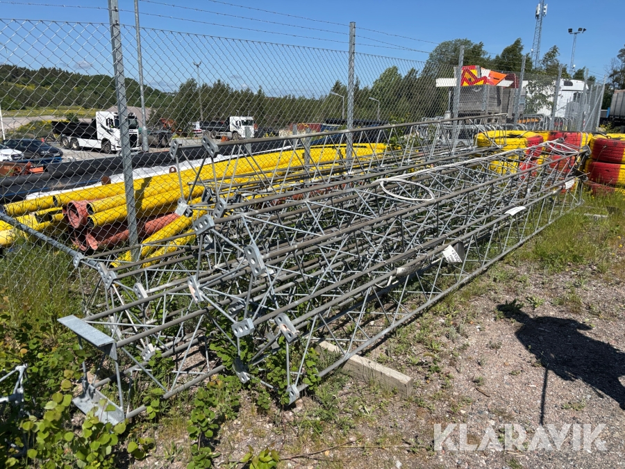 Portabel högmast med fundament