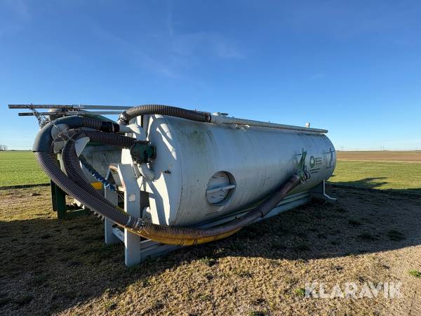 Flytgödseltankar Göma 15 & 20 m3 på lastväxlarram