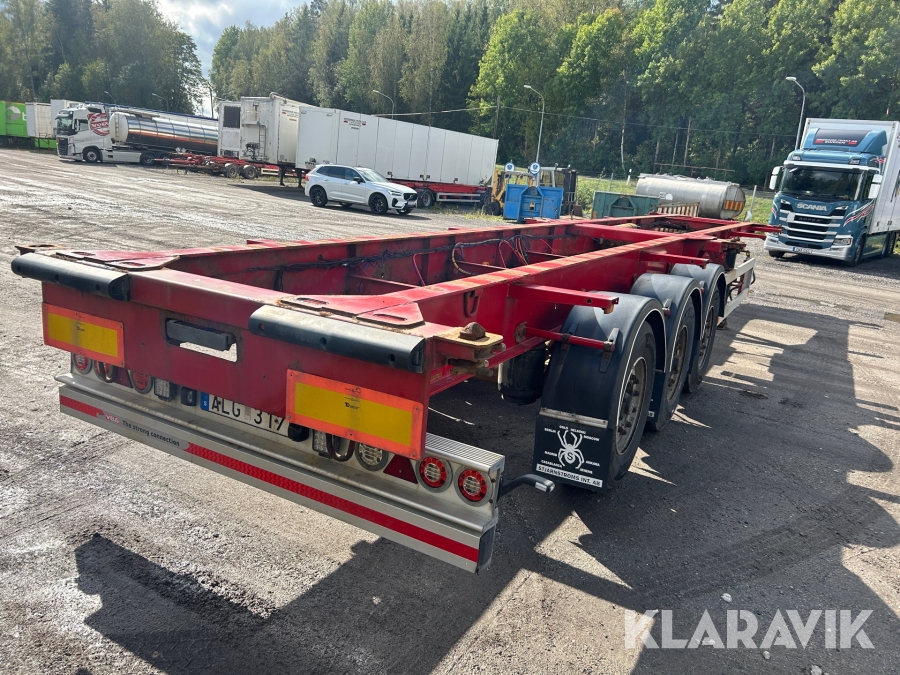 Containersläp Närko S3HF11K11 3-axl