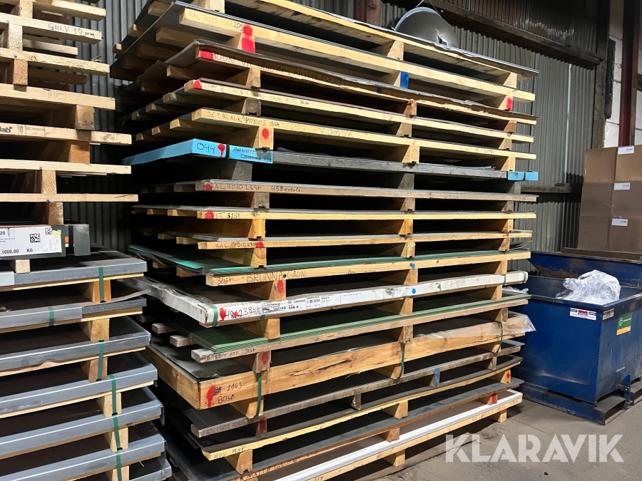 Slätplåt (Lackad) 458st