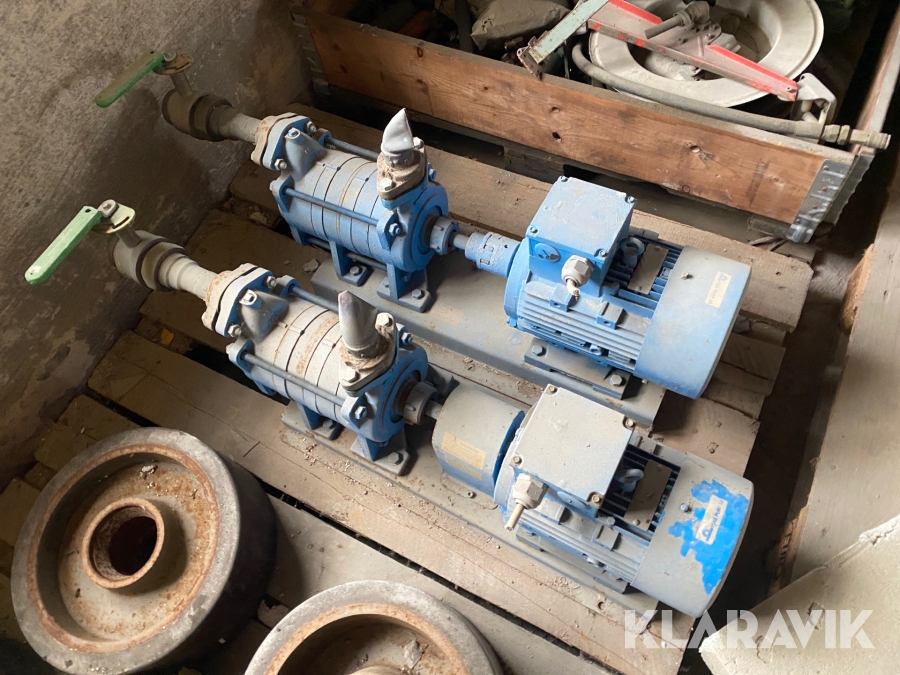 Vattenpump 2 st Foke