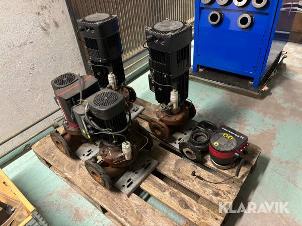 Cirkulationspumpar Grundfos 5 st