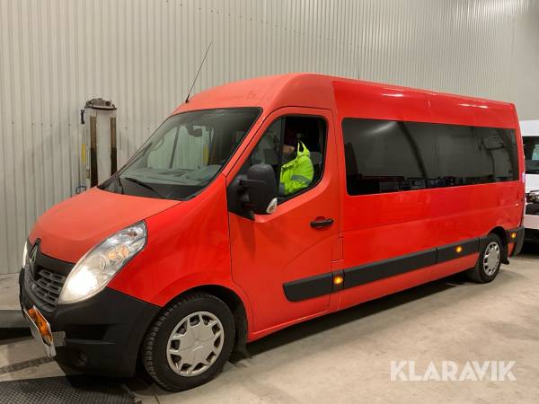 Minibuss Renault Master kombi 3,5T 2,3dci manuell