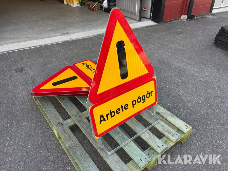 Vägskyltar 4st