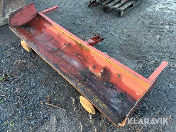 Bakblad med trepunktsfäste