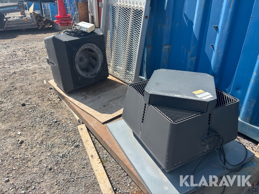 Frånluftsfläkt Exhausto AS DTV40041EC 2st