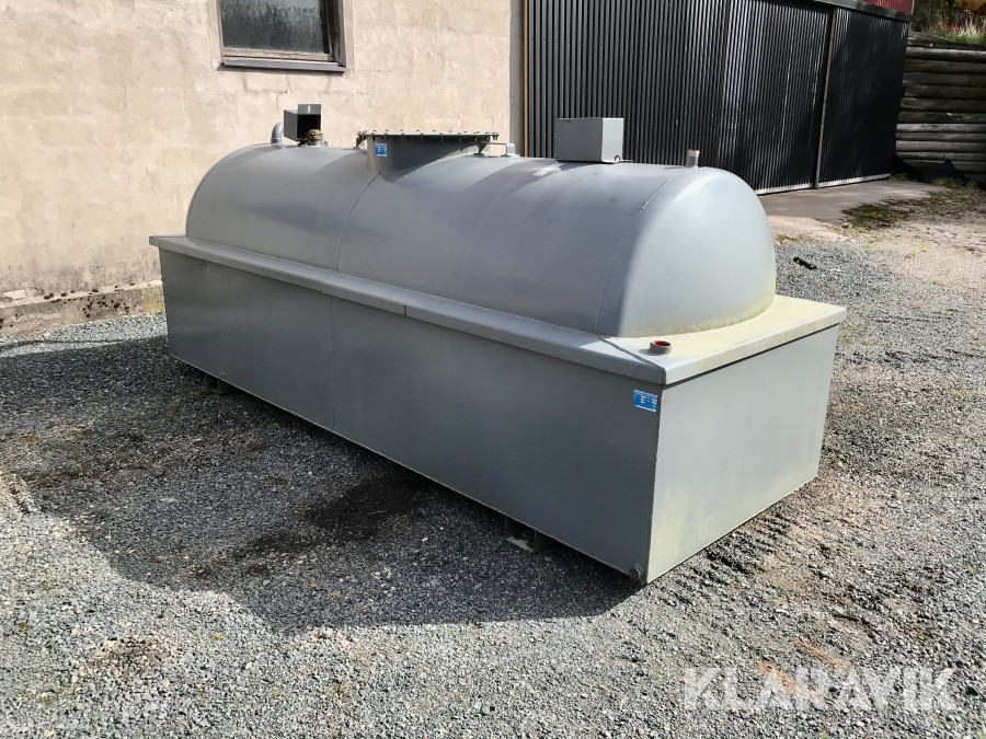 Dieseltank Götlinds Svets CA5 Miljö Anoder M 3000 liter