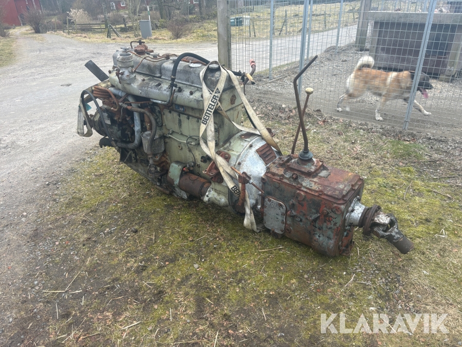 Motor Scania - Vabis D10R01 med växellåda