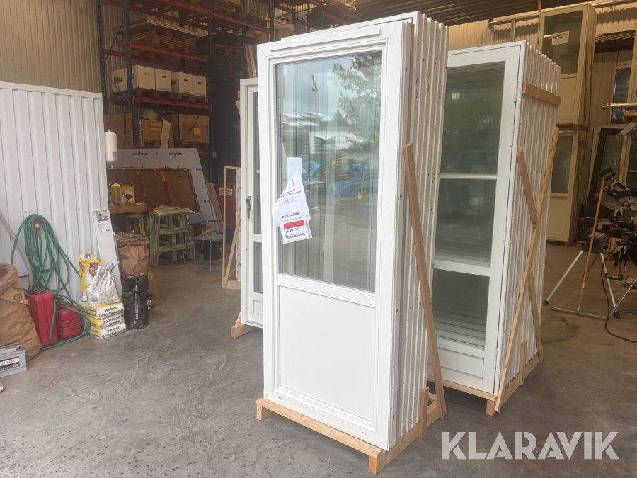 Balkongdörrar 3 + 2 st H-fönstret Lysekil