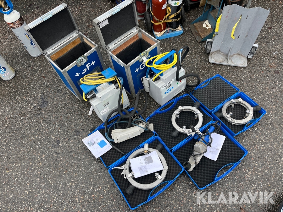 Plastsvets med tillbehör GF MSA Plus 250 2 st