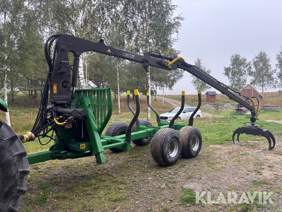 Skogsvagn Källefall 9ton