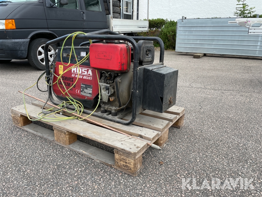 Generator Mosa GE6500 diesel