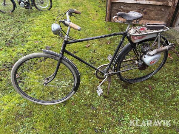 Cykel med påhängsmotor Hermes