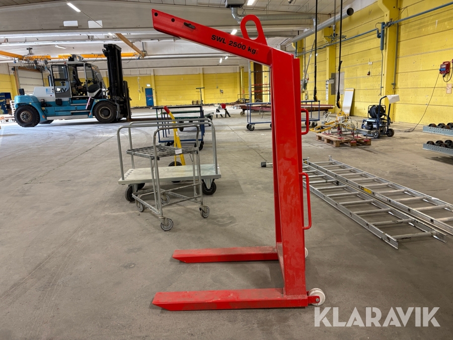 Palllyft SWL 2500 kg för kran