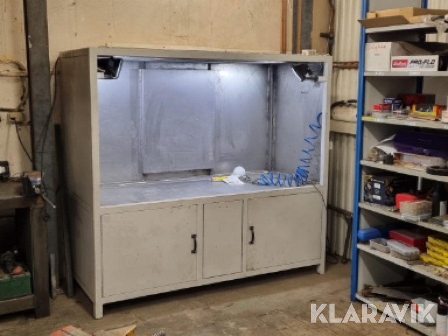 Lackbox för pulverlackering