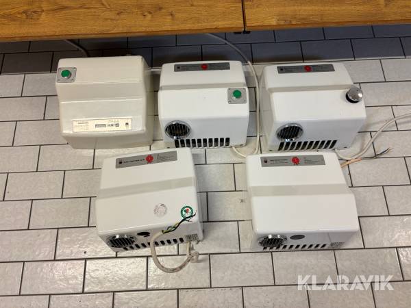 Torkfläktar Dan Dryer 5st