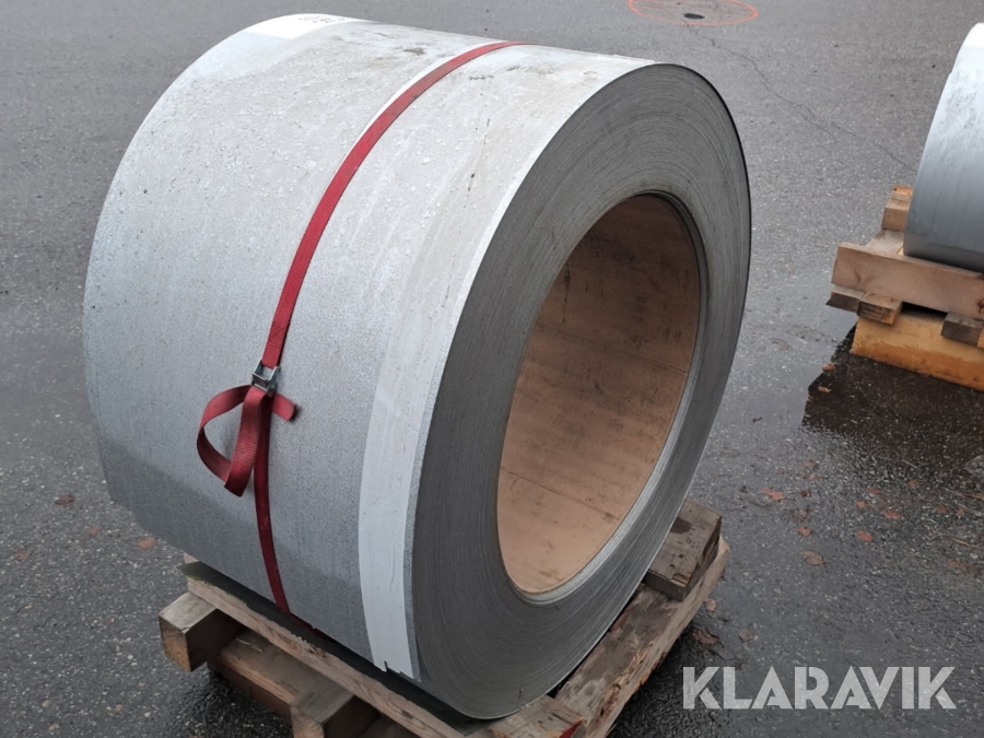 Aluzink rullar 620x0,6mm 421m2