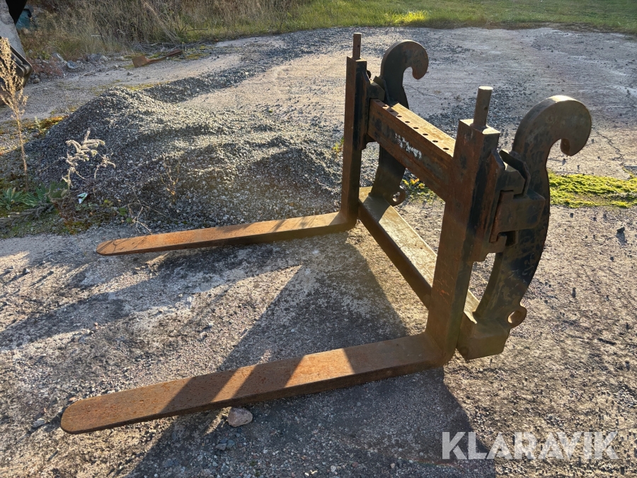Gaffelställ med 2 par förlängningsgafflar