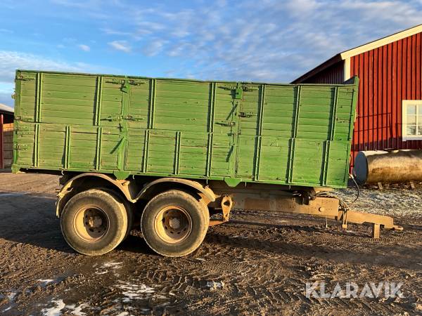 Spannmålskärra 17,5kubik med tipp