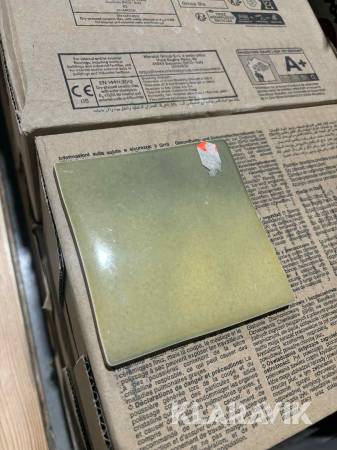 Kakel 10x10 Grönt Blank - 10 m2