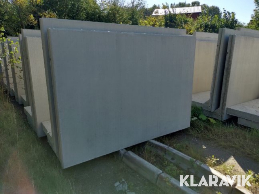 L-stöd 1400x2000mm Fabriksnya 10 st