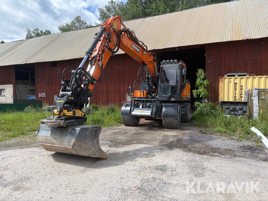Grävmaskin Doosan DX160W-7