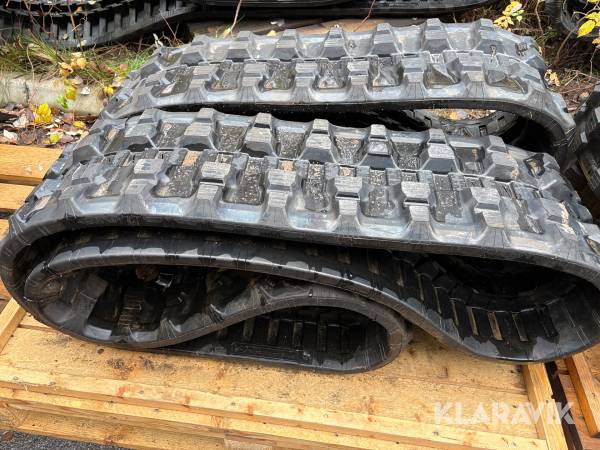 Band till grävmaskin A300x52.5WX78 2st - Nya