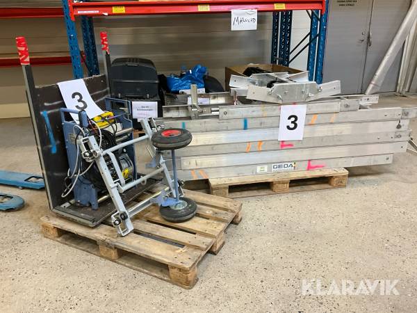 Materialhiss för solceller Geda 200 Standard