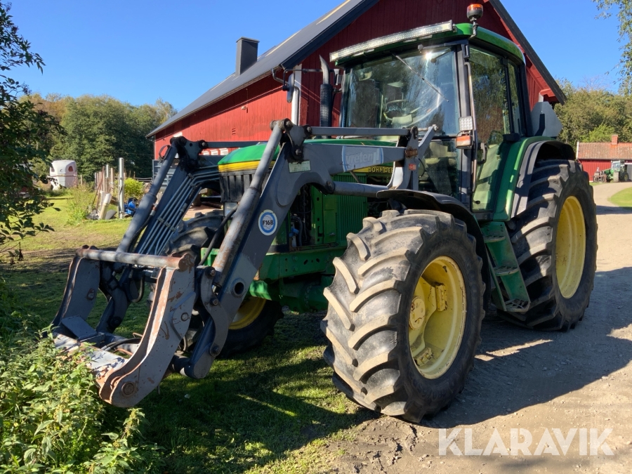 Traktor John Deere 6610 med lastare