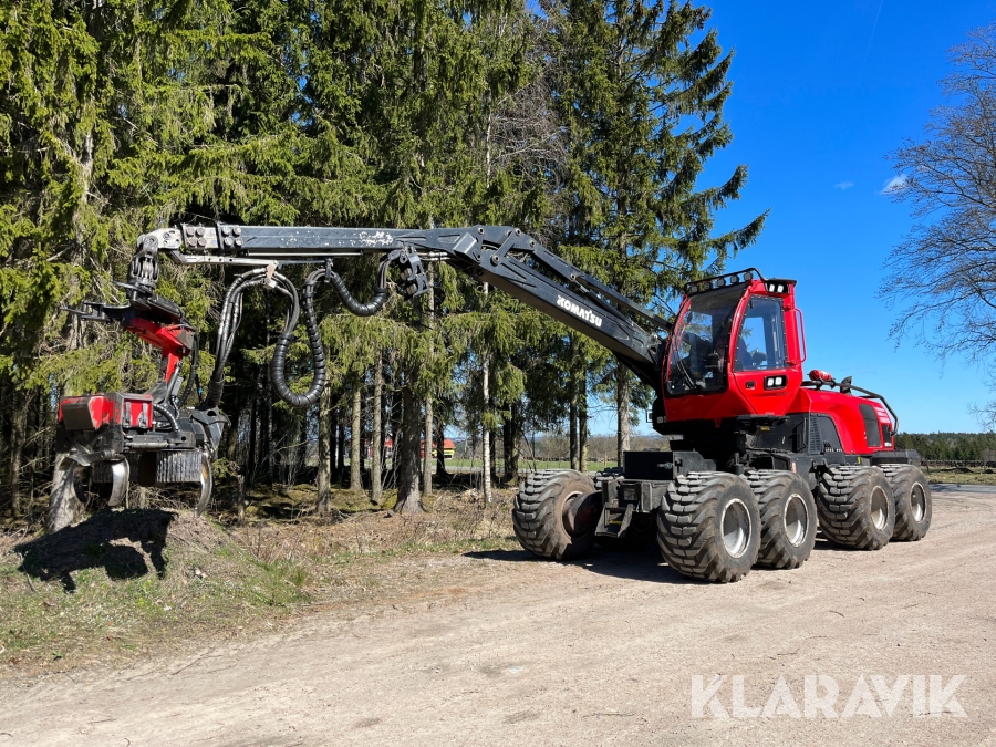 Skördare Komatsu 901XC 8-hjulig