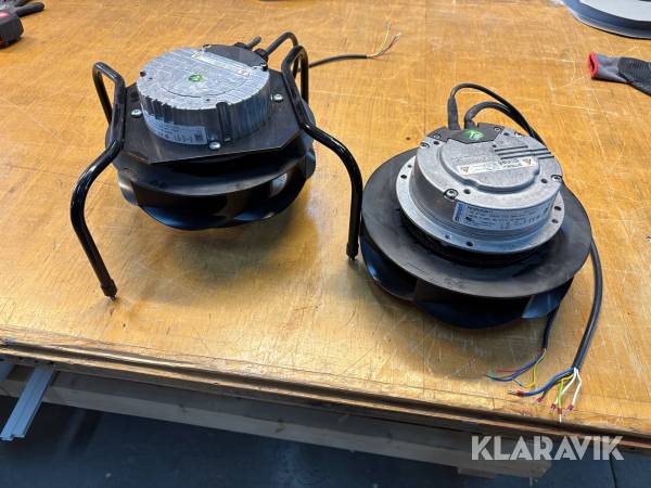 Centrifugalfläktar Ebmpapst 2st
